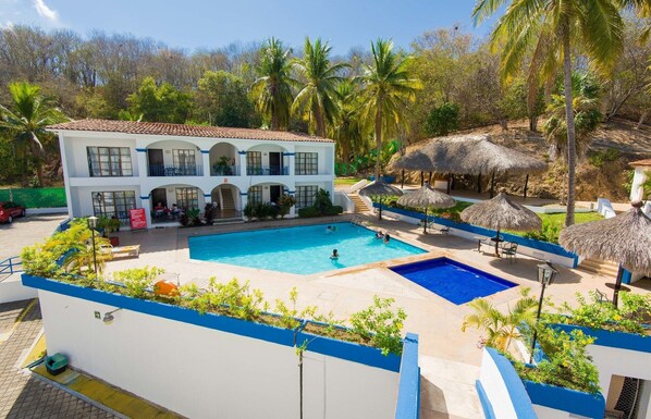 Alberca al aire libre 