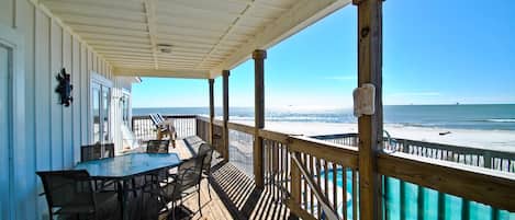 單棟房屋, 多張床 (Island Time II - 102 Raphael S) | 陽台