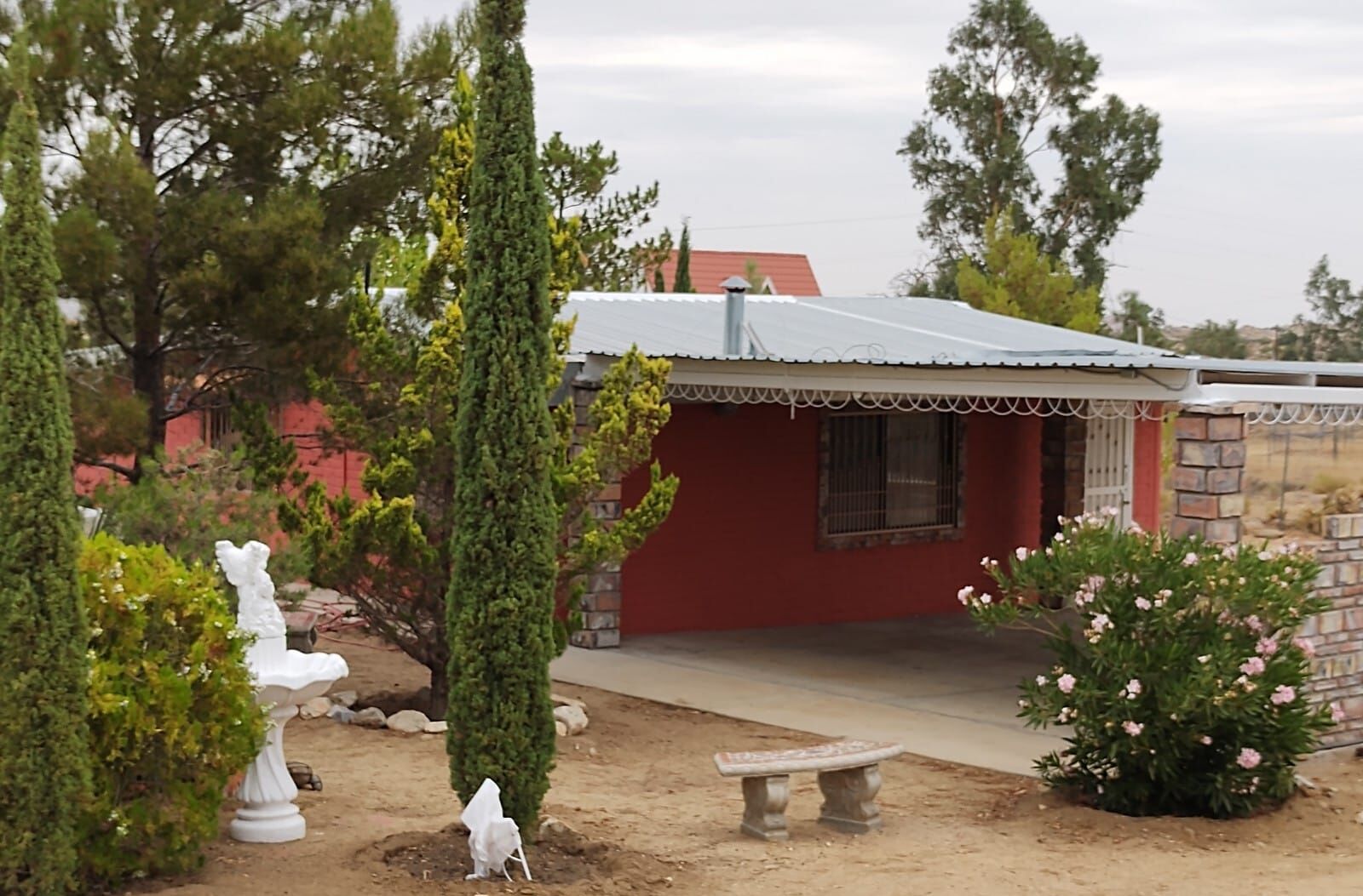 Enceinte de l’hébergement
