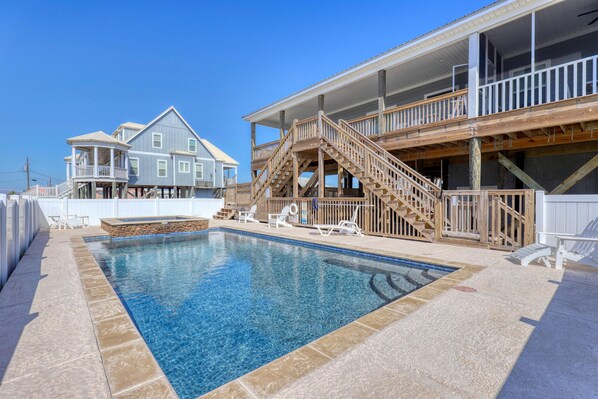 Casa, varias camas (Blessed at the Beach - 105 Pon) | Piscina | Una piscina climatizada