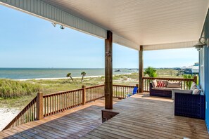 Ferienhaus, Mehrere Betten (The Blue Crab - 2432 Bienville) | Balkon