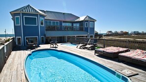House, Multiple Beds (Tidal Wave - 2636 Bienville) | Pool | A heated pool - Tidal Wave - 2636 Bienville (Dauphin Island)