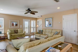House, Multiple Beds (Island Escape - 105 Vargas Ct) | Living room - Island Escape - 105 Vargas Ct (Dauphin Island)