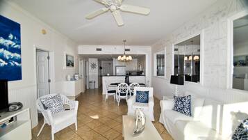 Condo, Multiple Beds (Ocean's Edge - Inn #205) | Living room