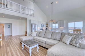 Ferienhaus, Mehrere Betten (Salty Seahorse -2822 Bienville) | Wohnzimmer