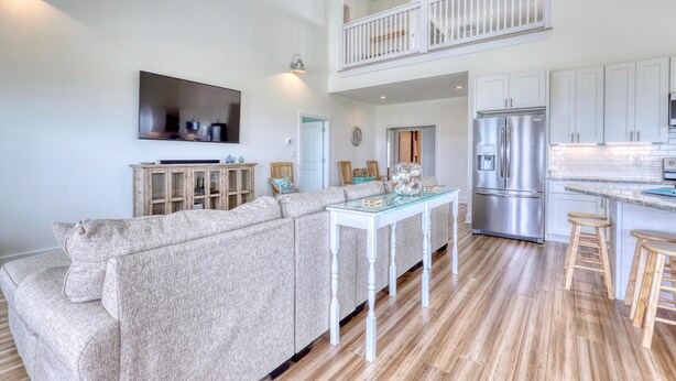 บ้านพัก, หลายเตียง (Salty Seahorse -2822 Bienville) | ห้องนั่งเล่น