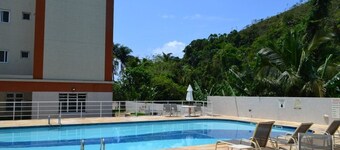 2 bedroom apartment for rent, 1 suite, air conditioning in bedrooms and living rooms - Praia Grande - Ubatuba