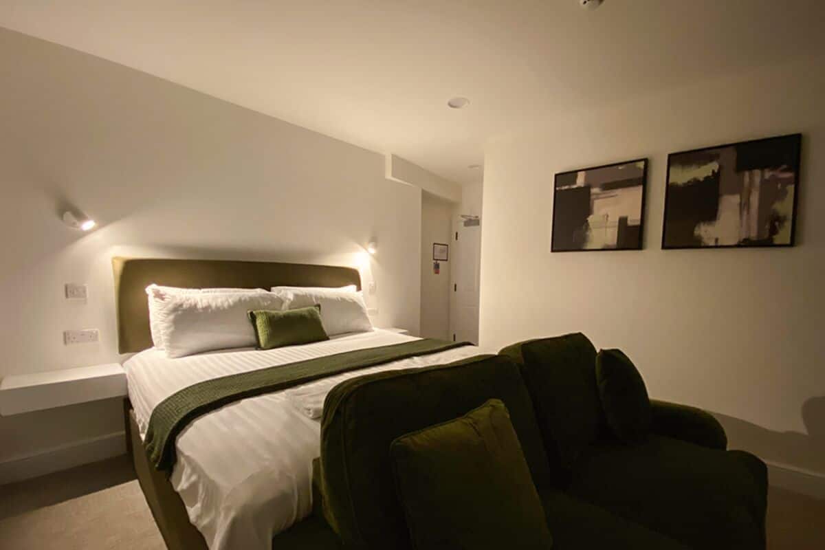 Studio, 1 King Bed with Sofa bed, Sea View