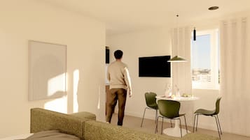 Iron/ironing board, free WiFi, bed sheets