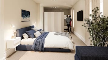 Iron/ironing board, free WiFi, bed sheets
