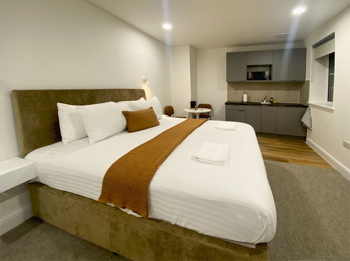 Studio, Mobility Accessible | Iron/ironing board, free WiFi, bed sheets