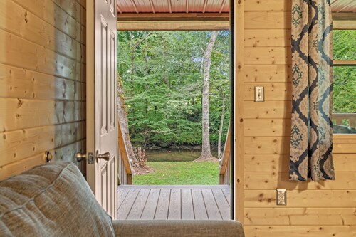 Butts On The Creek! Peaceful retreat right on the creek.  