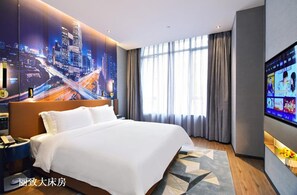 City-Doppelzimmer (Fancy) | Zimmersafe, Schreibtisch, Verdunkelungsvorhänge, kostenloses WLAN