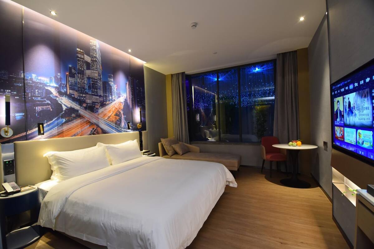 City-Doppelzimmer (Leisure) | Zimmersafe, Schreibtisch, Verdunkelungsvorhänge, kostenloses WLAN