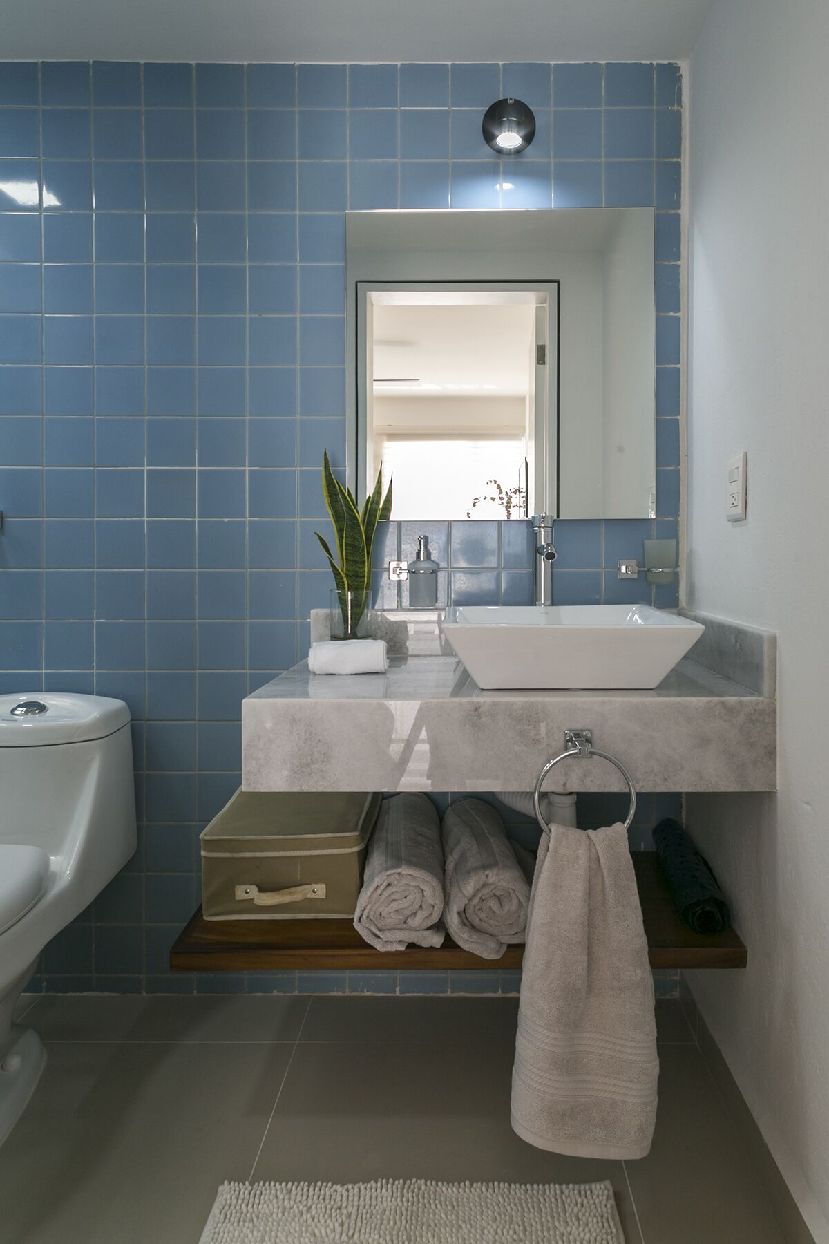 New modern house at the city financial district