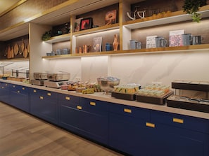 Daily buffet breakfast (EUR 25 per person)