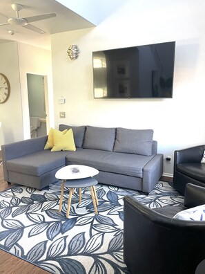 تلفزيون ذكي، مدفأة، كُتُب