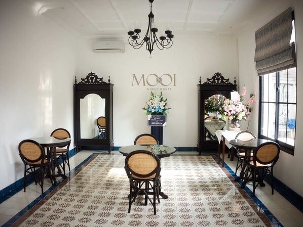 Sala de estar en el lobby