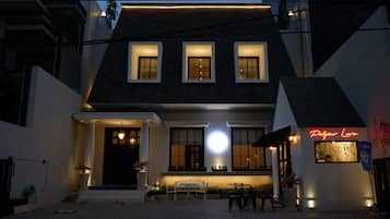 Front of property - evening/night