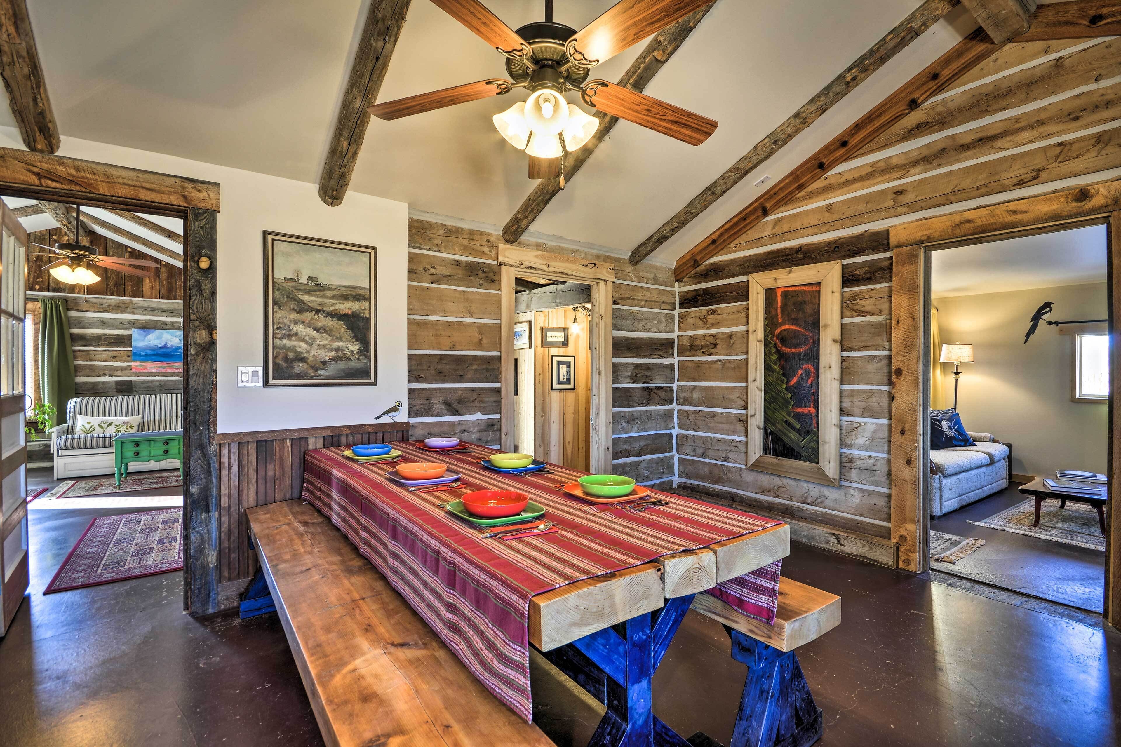 Hundred-Year-Old Shell Valley Settlers Cabin!