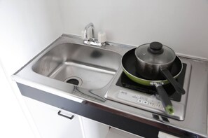 Apartment, Non Smoking | Private kitchenette | Fridge, microwave, stovetop, electric kettle - Exsaison Shirokita 603 (Wazuka)