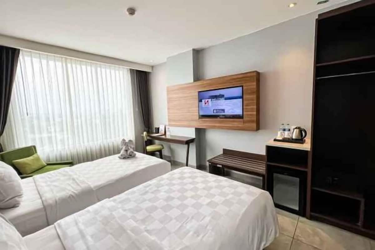 1 habitación, minibar, caja de seguridad en la habitación y escritorio