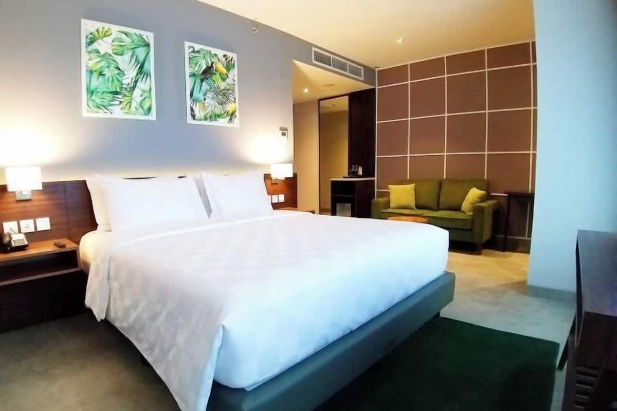 1 habitación, minibar, caja de seguridad en la habitación y escritorio