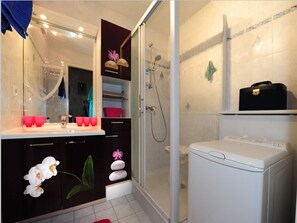 Bathroom - Cozy apartment center Les Menuires - 5 pers, WIFI, pets allowed (Les Menuires)
