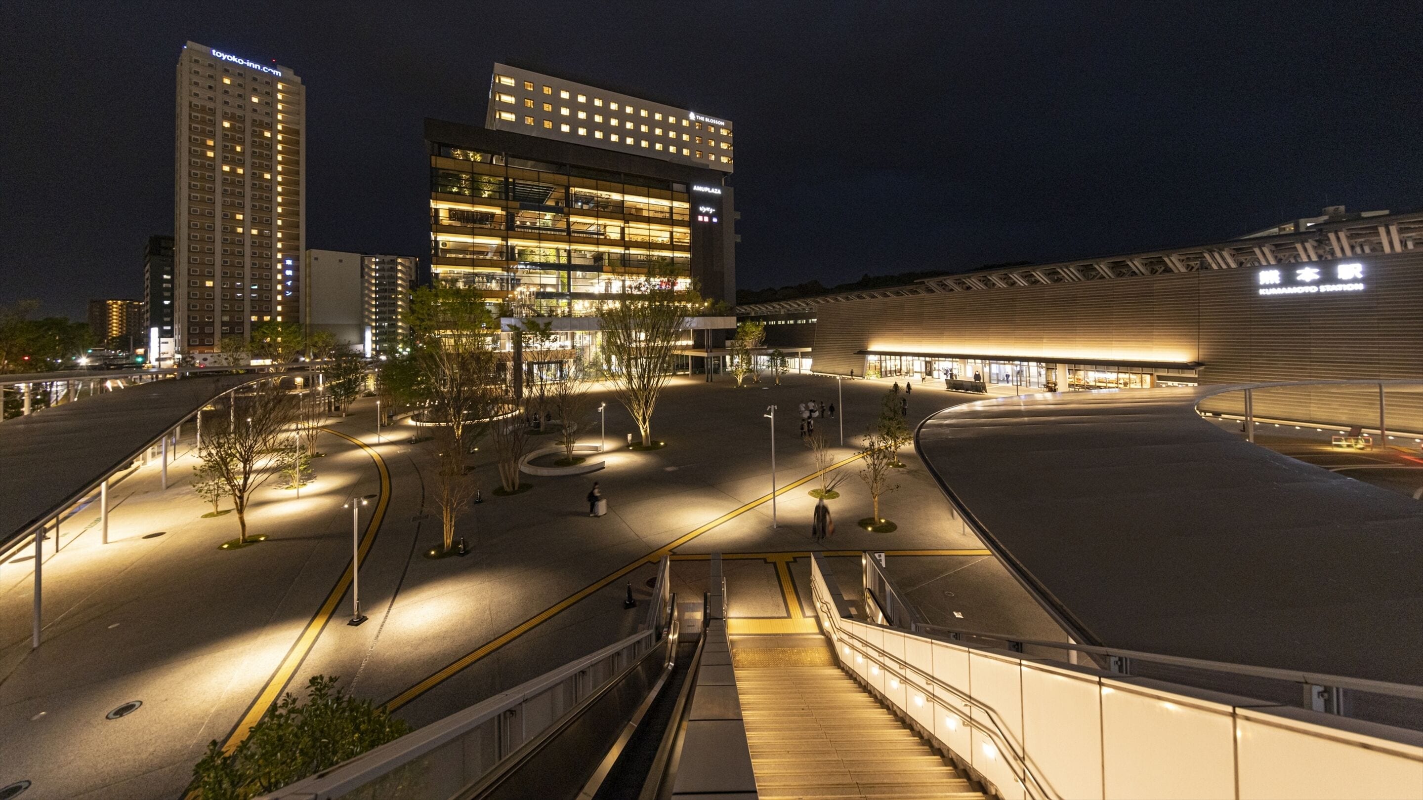 front of property – evening/night