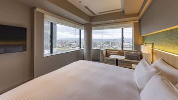 高級寢具、羽絨被、房內夾萬、遮光窗簾/窗簾