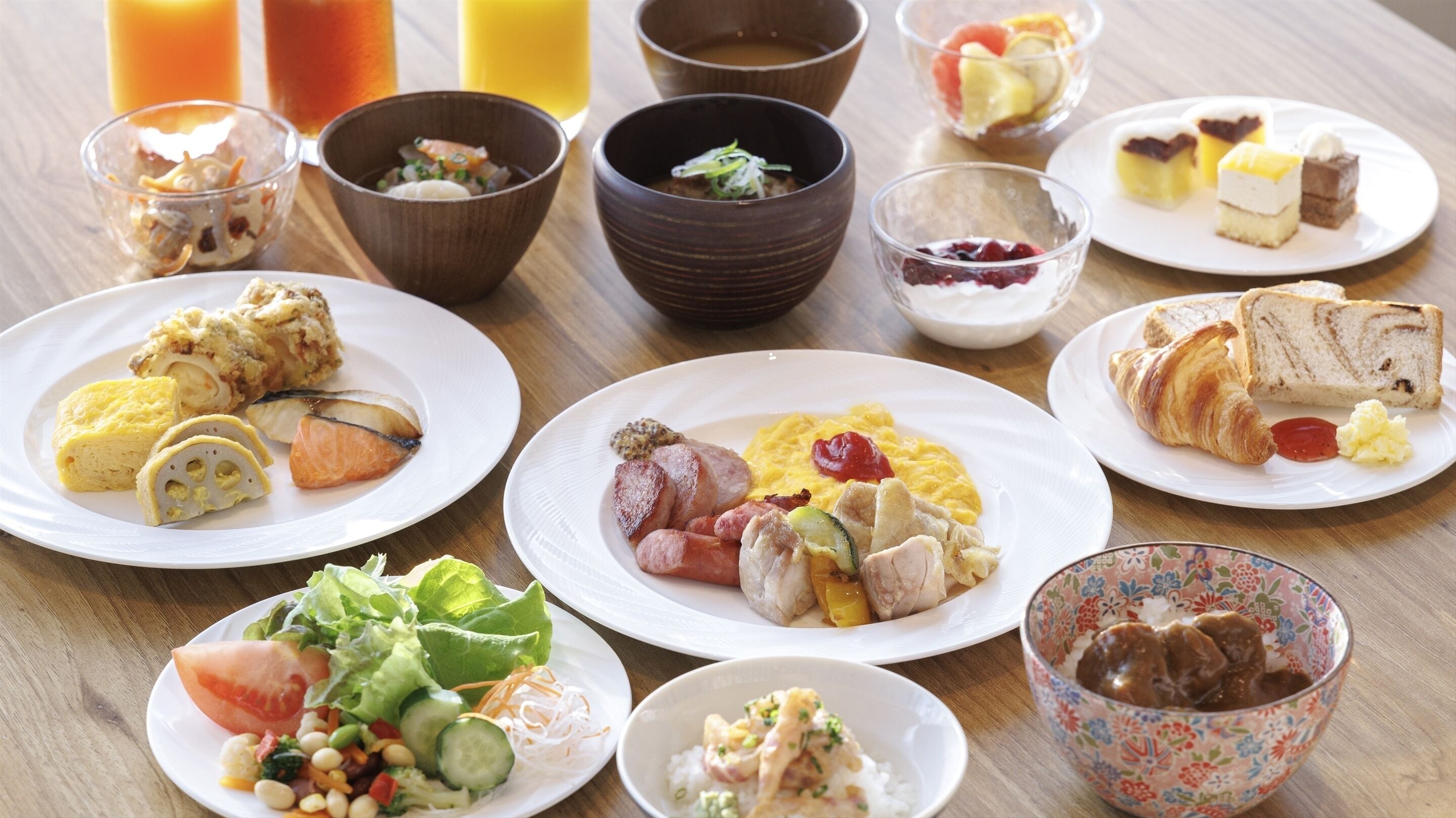 Breakfast buffet