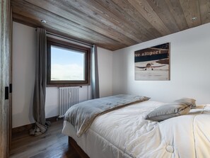 3 bedrooms, free WiFi, bed sheets - Charming apartment in Mont d'Arbois near slopes, with parking (Megève)