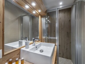 Hair dryer, towels - Charming apartment in Mont d'Arbois near slopes, with parking (Megève)