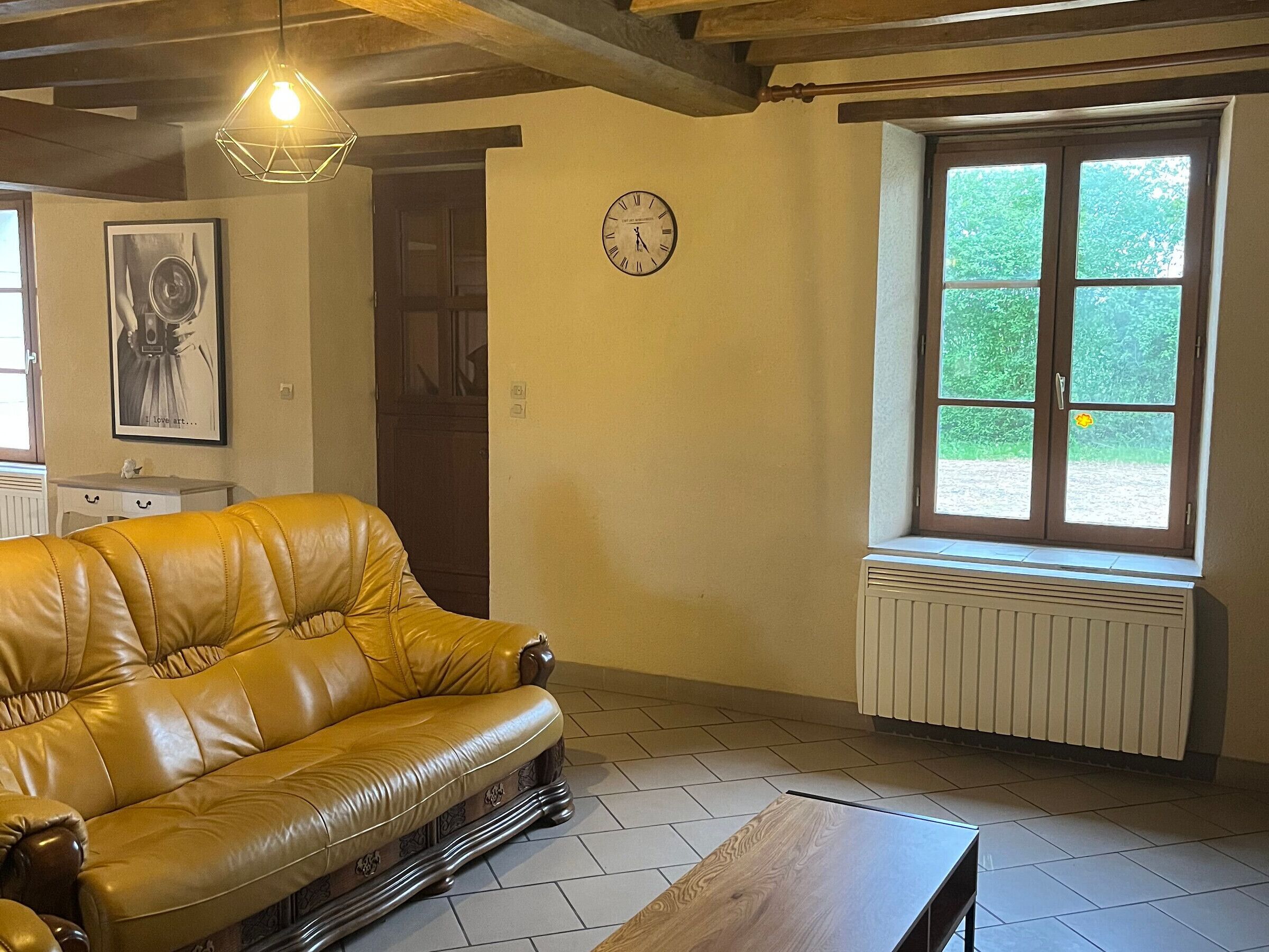 Fernseher, Kamin