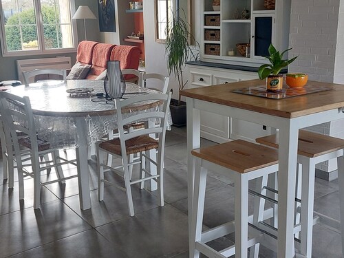 Gîte tout confort près du circuit des 24H du Mans - 3 chambres, jardin et parking privé