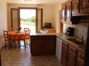 Fridge, microwave, dishwasher, freezer