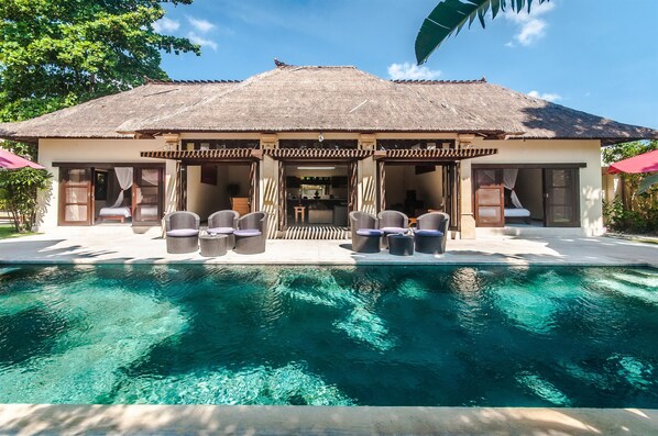 Façade de l’hébergement