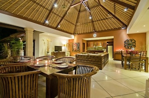 Villa, 3 Bedrooms | Living area | LCD TV, DVD player