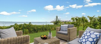 Meersicht - Waterfront, Terrace, Ground Floor, Sauna, Bathtub, Electric Grill