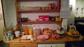 Gratis frukostbuffé varje dag 
