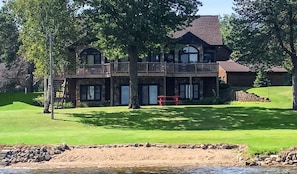 Exterior - Large Bay Lake Lakefront Cabin w/Game Room & Water-View Deck, Dock and more… (Deerwood)