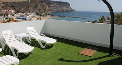 Mele Sky Beach, 1, sea views, terrace and sun