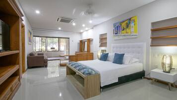 6 makuuhuonetta, tallelokero huoneessa, ilmainen Wi-Fi, vuodevaatteet