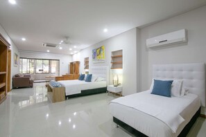 6 Schlafzimmer, Zimmersafe, kostenloses WLAN, Bettwäsche