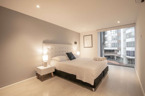 1 bedroom, WiFi, bed sheets - 1 Bedroom Stunning Apartment in Bocagrande (Cartagena)