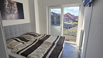 2 Schlafzimmer, Reisekinderbett, kostenloses WLAN