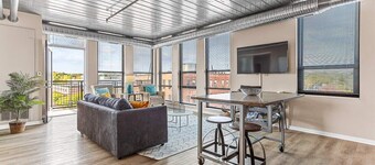 Urban Condo with Balcony in Downtown Ann Arbor