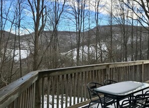 Outdoor dining - 11 Beech - Cozy, Pet-Friendly Cabin! (Slaty Fork)