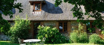 Traditional Thatched Cottage in Normandy