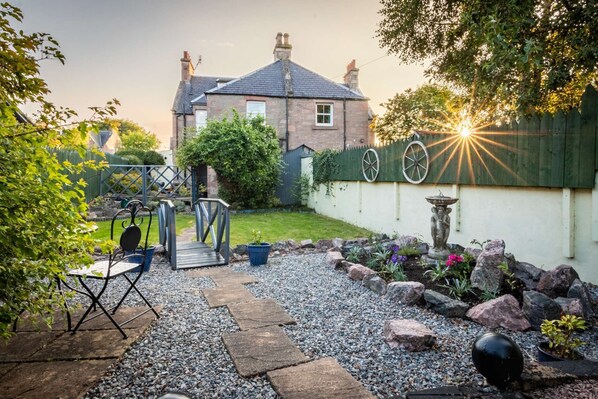 Terrace/patio - West of the Ness • Large City Home • Hot Tub (Inverness)